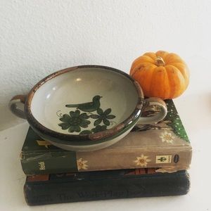 El Palomar Pottery Mexico Bird Trinket